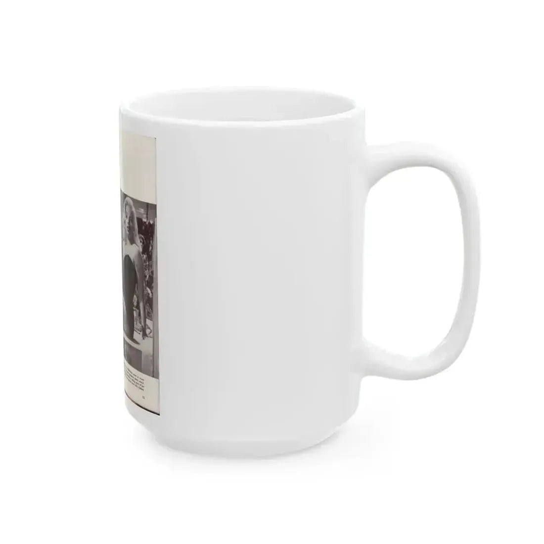 Diana Dors #180 (Vintage Female Icon) White Coffee Mug - Go Mug Yourself
