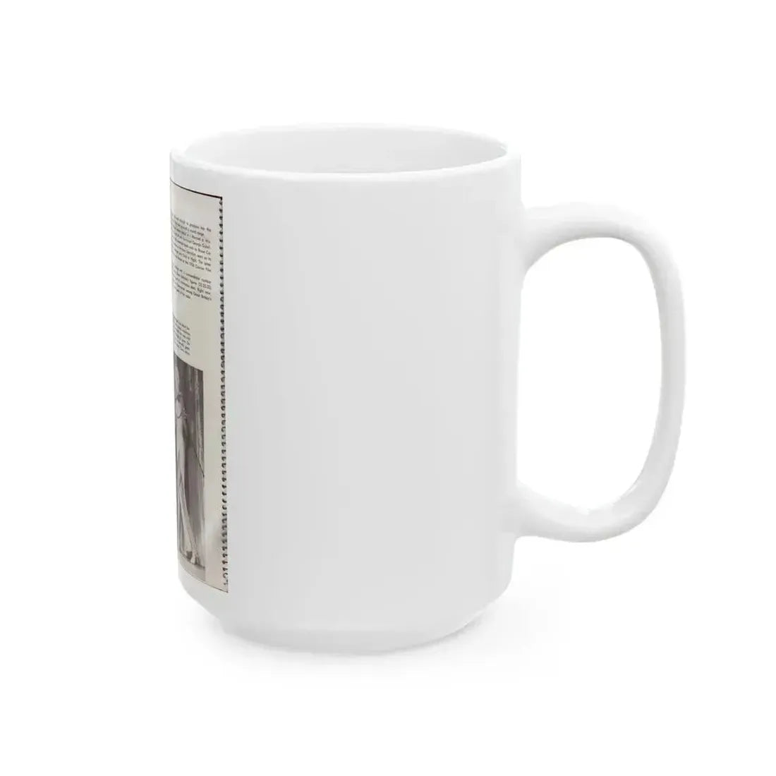 Diana Dors #181 (Vintage Female Icon) White Coffee Mug - Go Mug Yourself