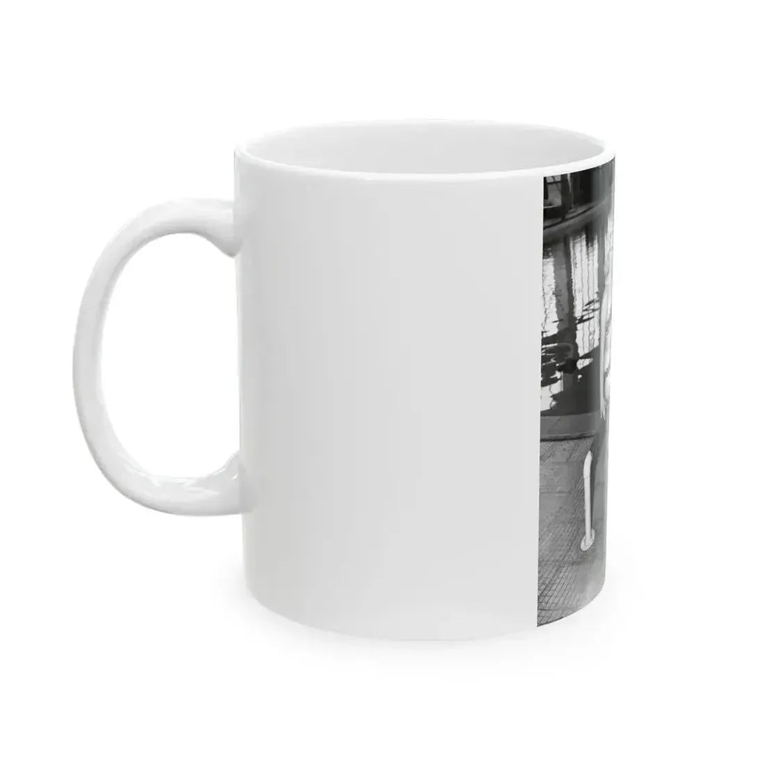 Diana Dors #182 (Vintage Female Icon) White Coffee Mug - Go Mug Yourself