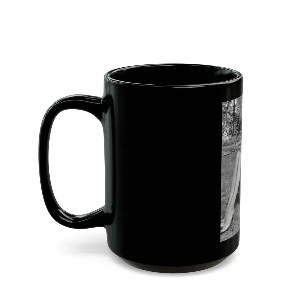 Diana Dors #183 (Vintage Female Icon) Black Coffee Mug - Go Mug Yourself