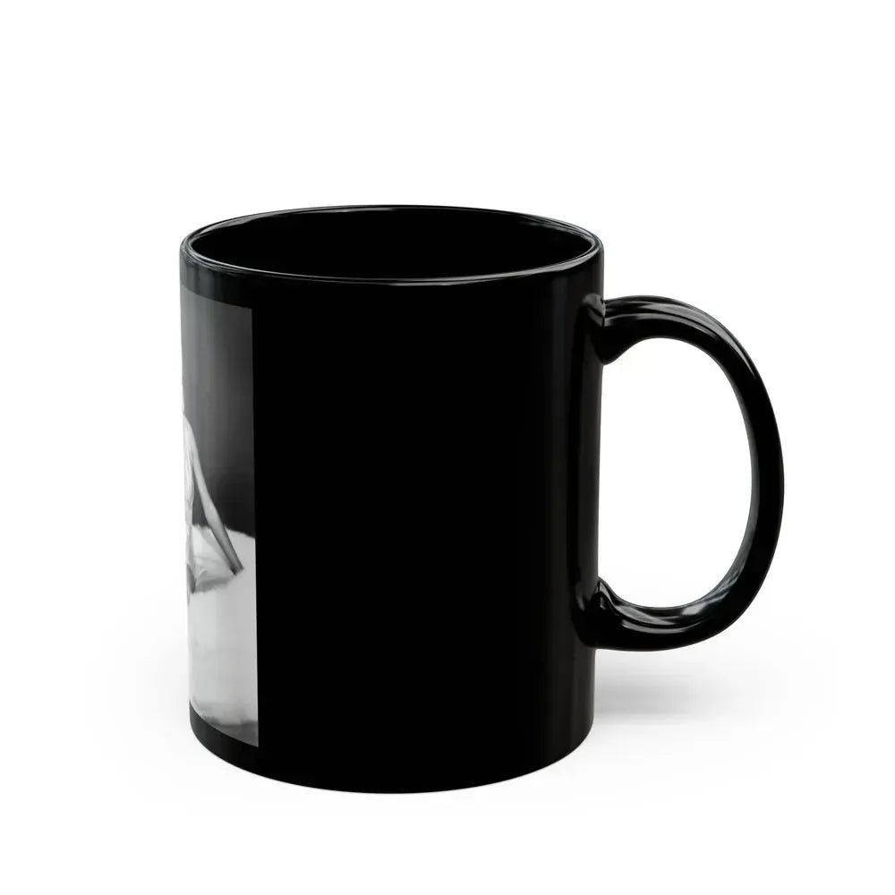 Diana Dors #185 (Vintage Female Icon) Black Coffee Mug - Go Mug Yourself