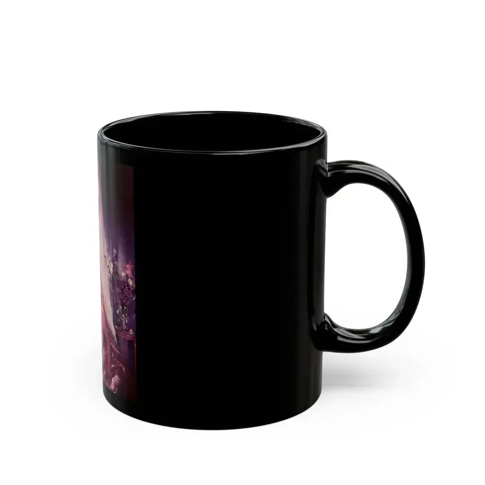Diana Dors #187 (Vintage Female Icon) Black Coffee Mug - Go Mug Yourself
