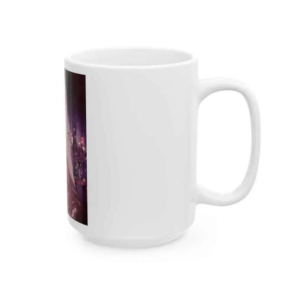 Diana Dors #187 (Vintage Female Icon) White Coffee Mug - Go Mug Yourself