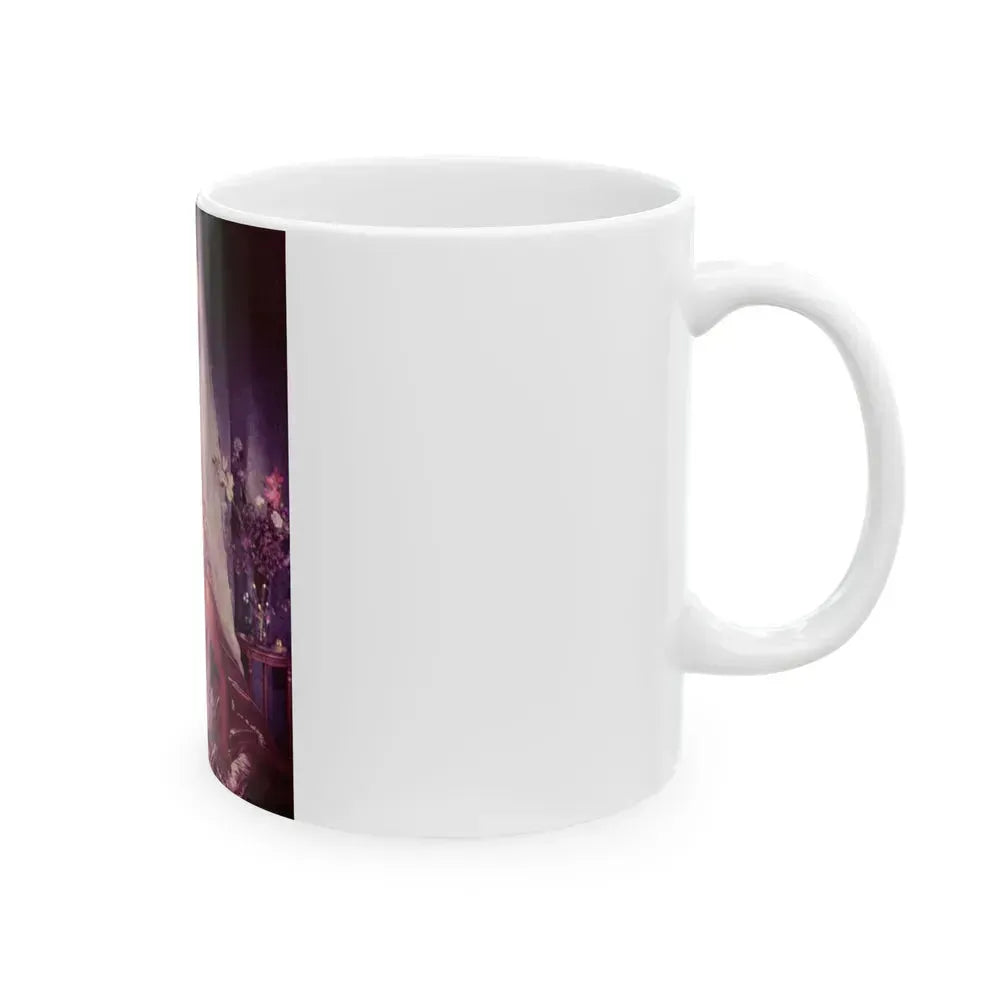Diana Dors #187 (Vintage Female Icon) White Coffee Mug - Go Mug Yourself