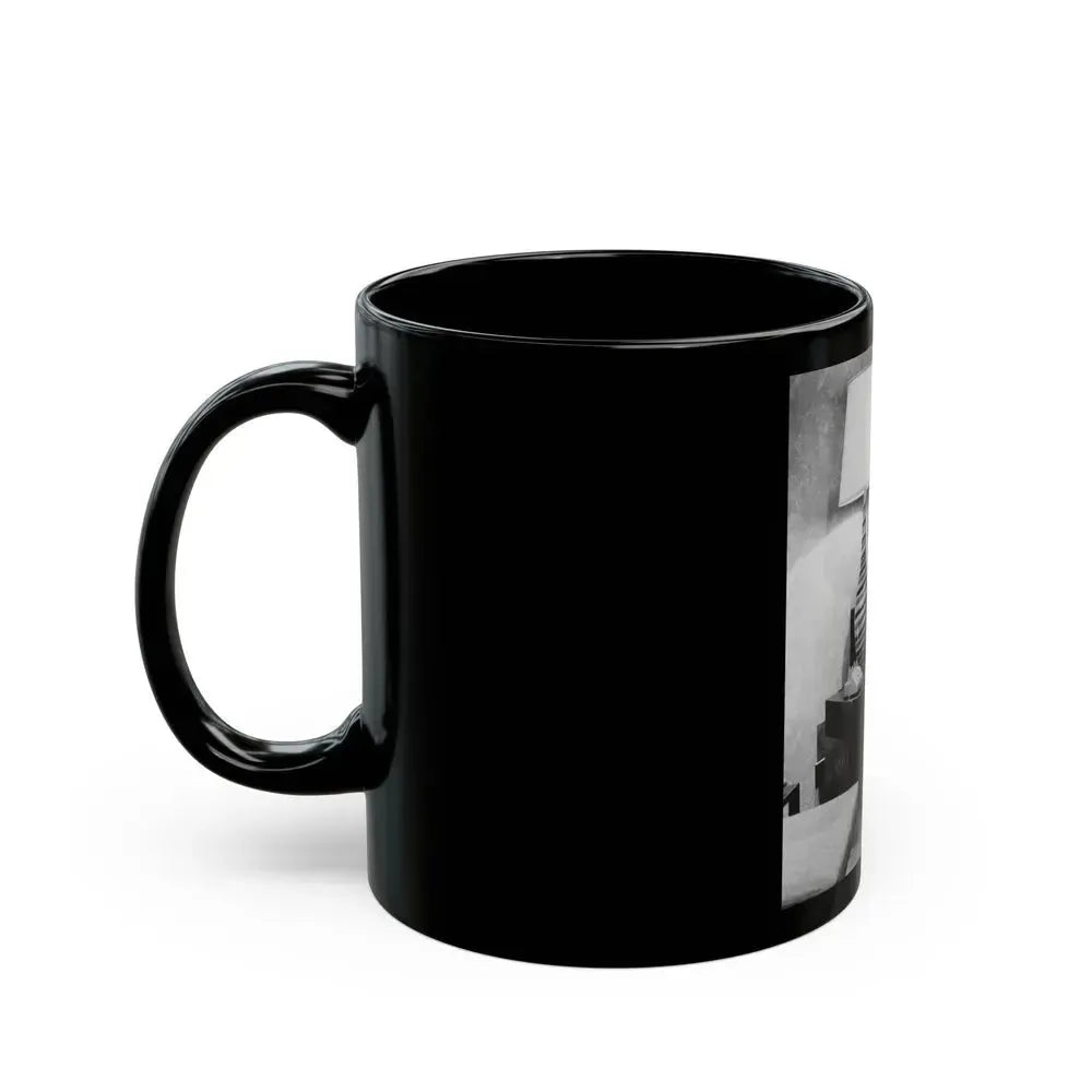 Diana Dors #191 (Vintage Female Icon) Black Coffee Mug - Go Mug Yourself