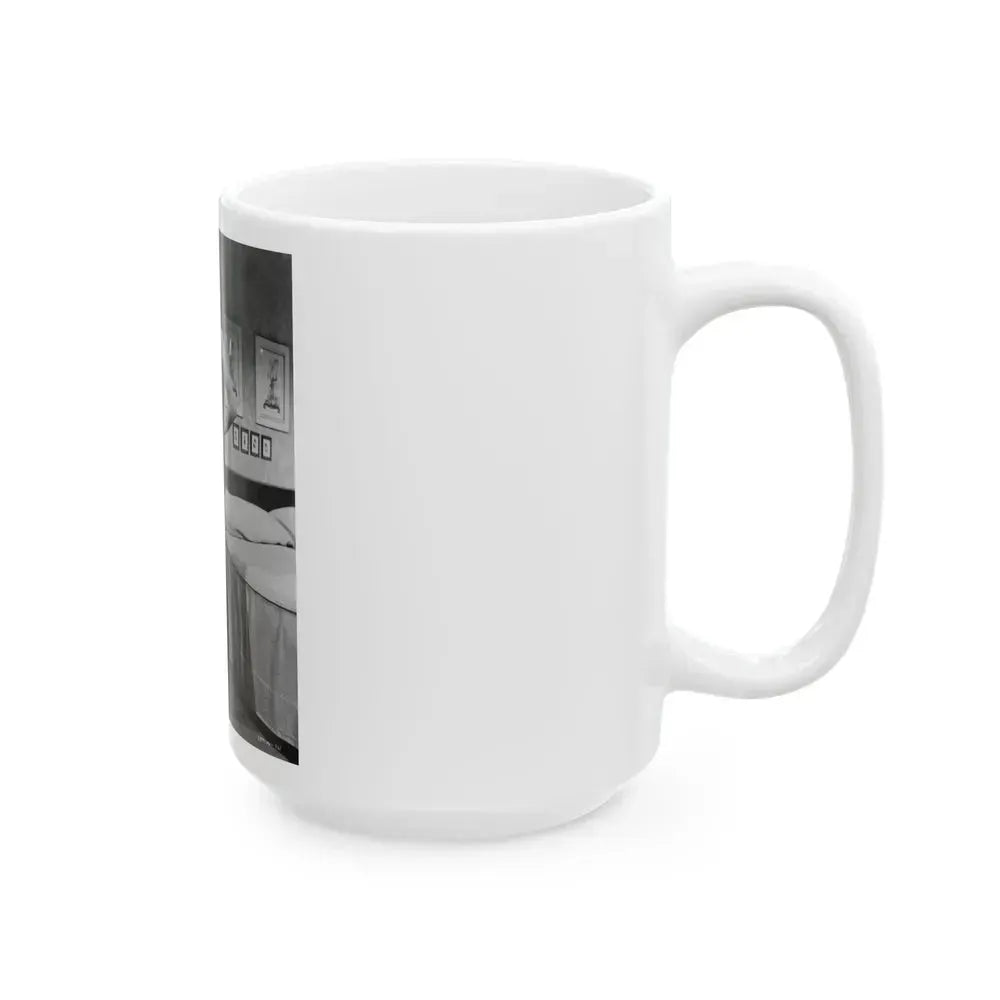 Diana Dors #191 (Vintage Female Icon) White Coffee Mug - Go Mug Yourself