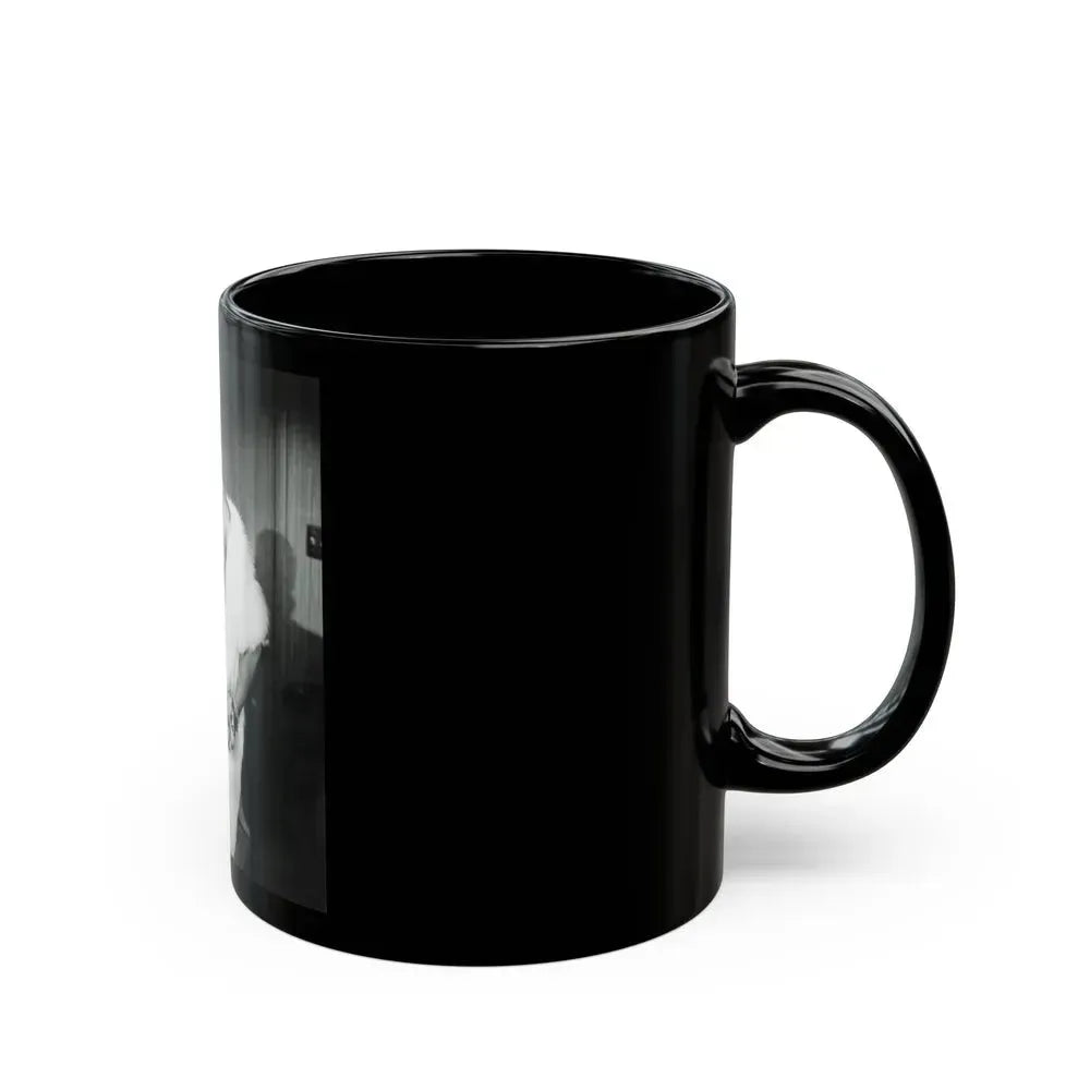 Diana Dors #194 (Vintage Female Icon) Black Coffee Mug - Go Mug Yourself
