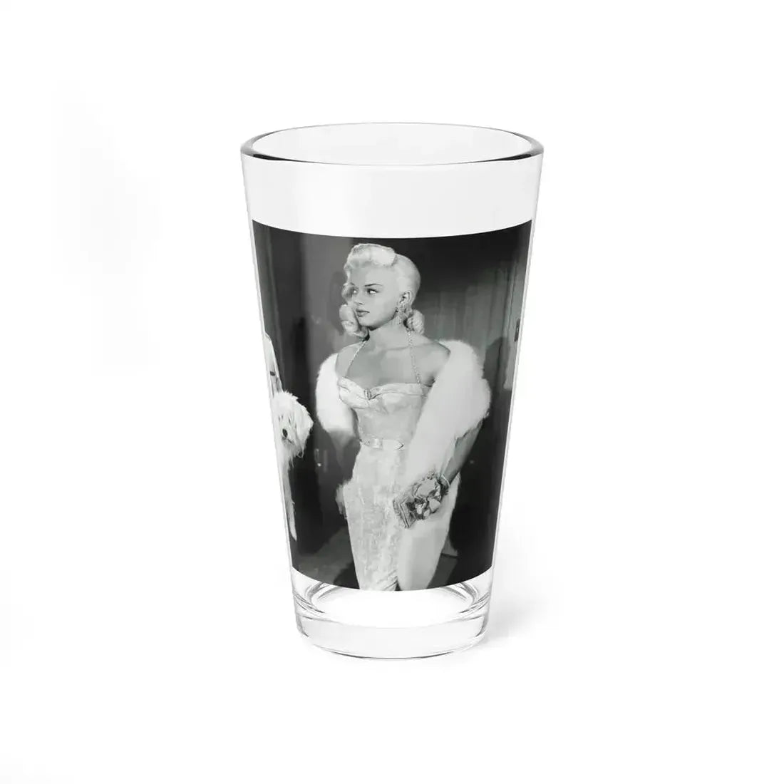 Diana Dors #194 (Vintage Female Icon) Pint Glass 16oz 16oz - Go Mug Yourself