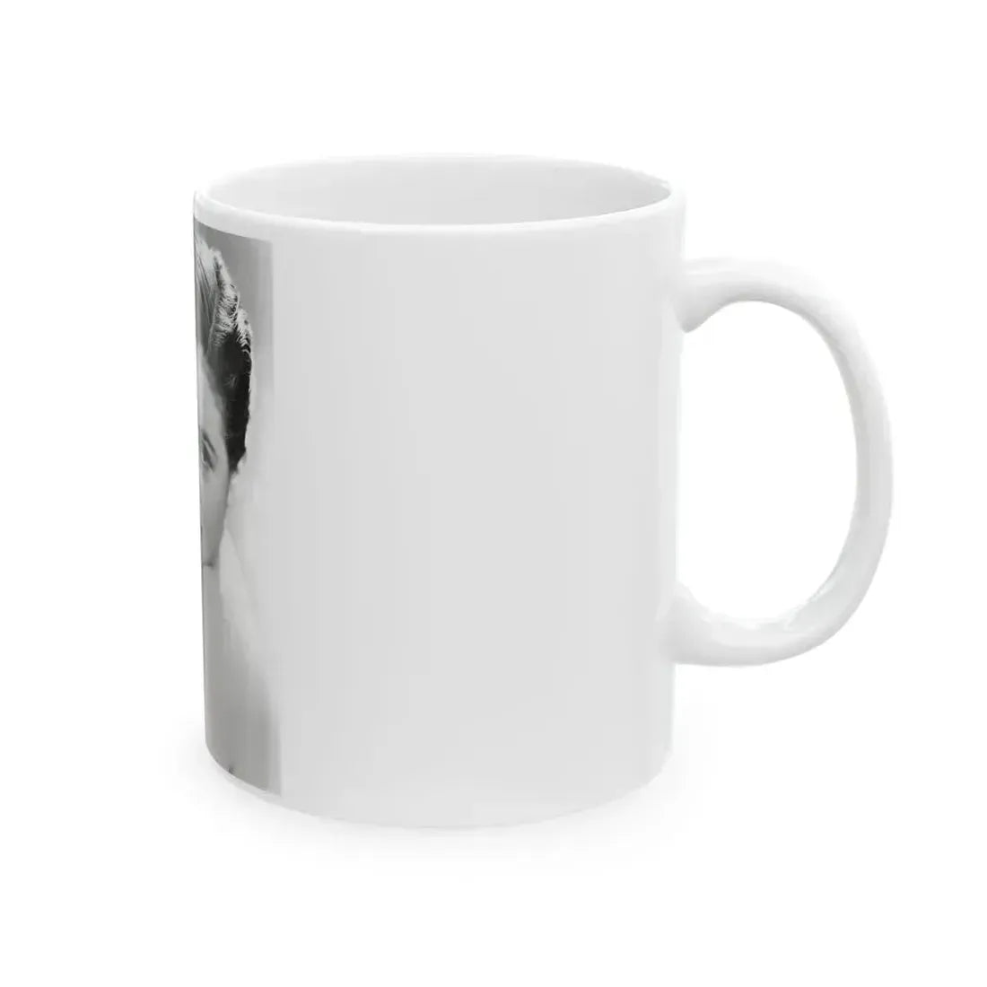 Diana Dors #195 (Vintage Female Icon) White Coffee Mug - Go Mug Yourself
