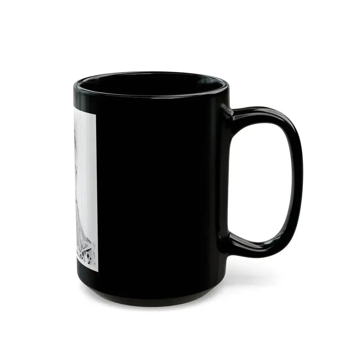 Diana Dors #215 - 8x10 HQ 50's era Re-Print (Vintage Female Icon) Black Coffee Mug - Go Mug Yourself
