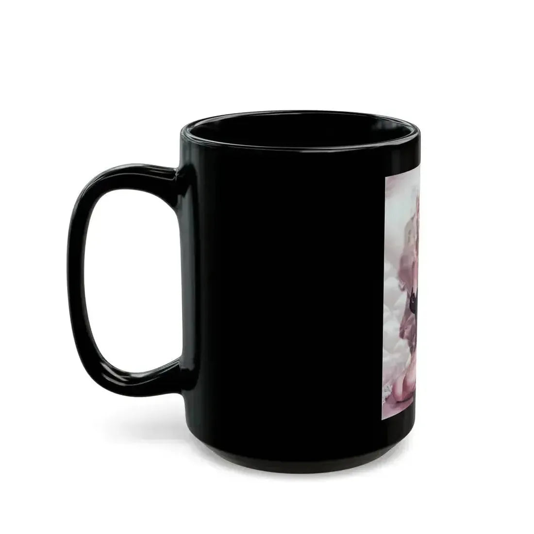 Diana Dors #25 1 (Vintage Female Icon) Black Coffee Mug - Go Mug Yourself