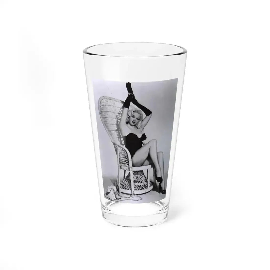 Diana Dors #27 (Vintage Female Icon) Pint Glass 16oz 16oz - Go Mug Yourself