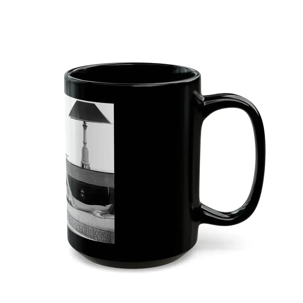 Diana Dors #30 (Vintage Female Icon) Black Coffee Mug - Go Mug Yourself