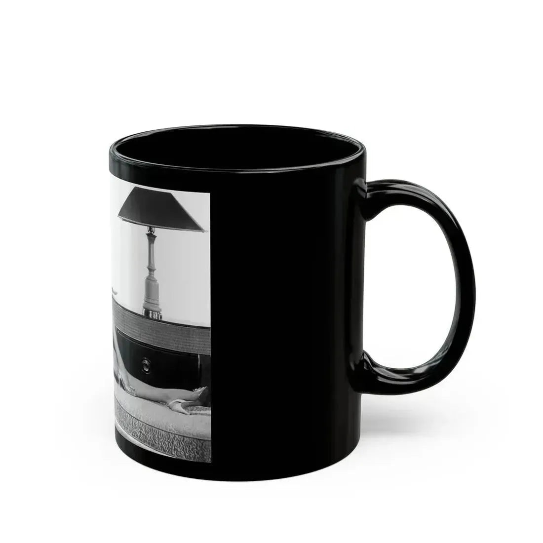 Diana Dors #30 (Vintage Female Icon) Black Coffee Mug - Go Mug Yourself