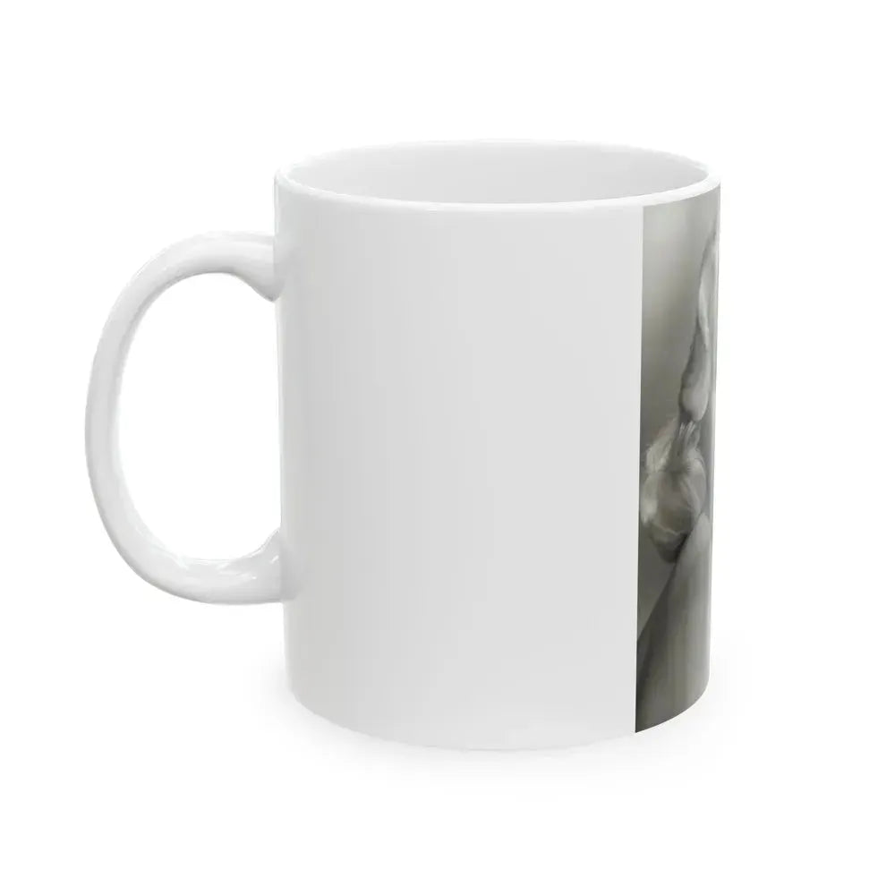 Diana Dors #43 (Vintage Female Icon) White Coffee Mug - Go Mug Yourself