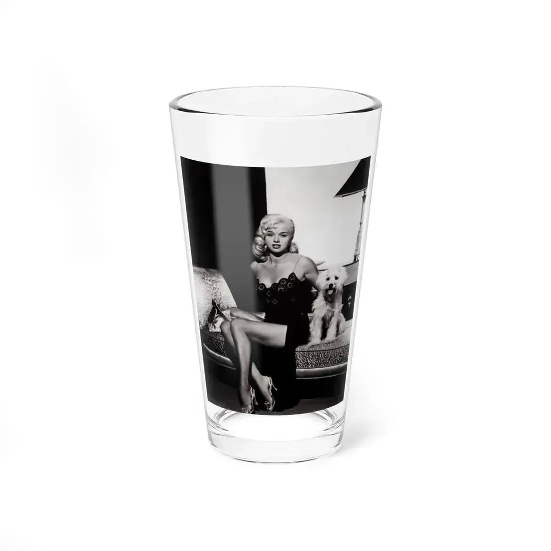 Diana Dors #99 (Vintage Female Icon) Pint Glass 16oz 16oz - Go Mug Yourself