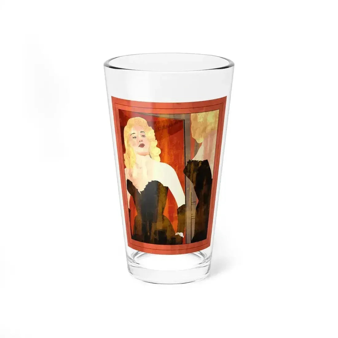 Diana Dors in Hell - Pint Glass 16oz 16oz - Go Mug Yourself