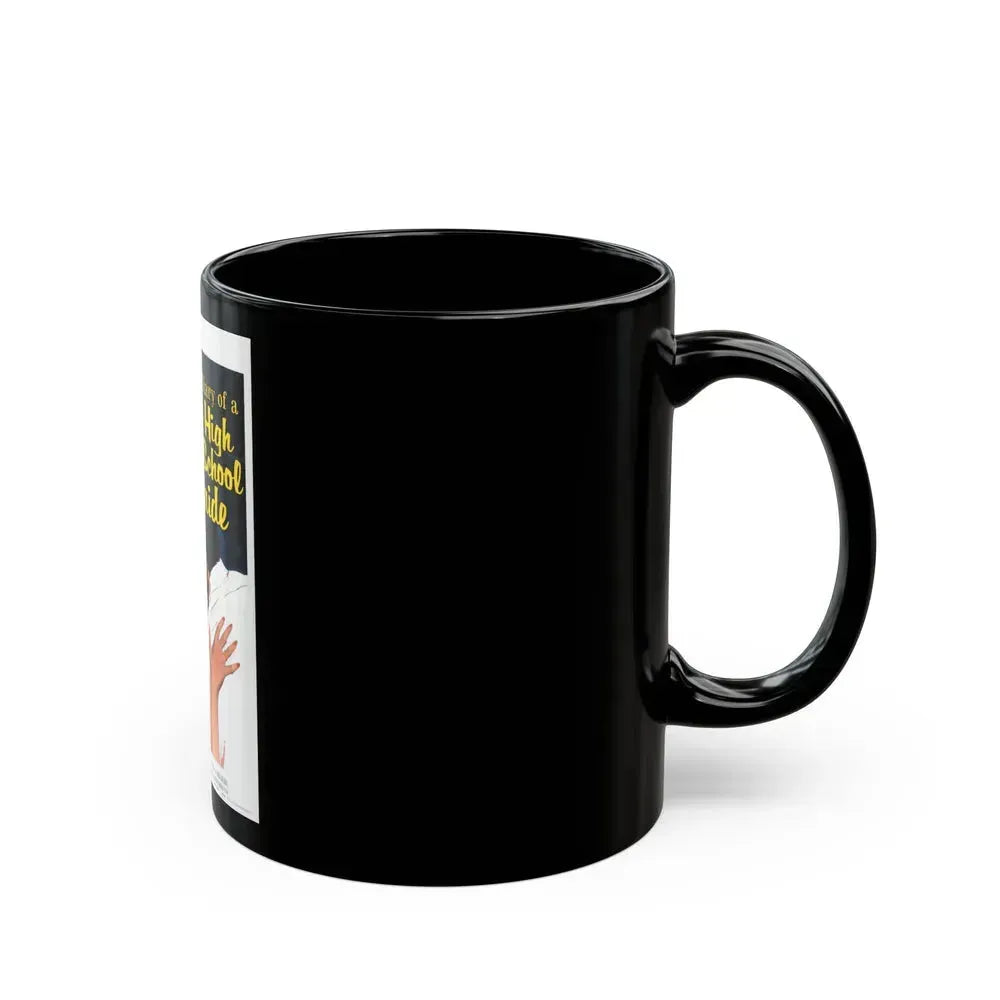 DIARY OF A HIGH SCHOOL BRIDE 1959 Movie Poster - Black Coffee Mug - Go Mug Yourself