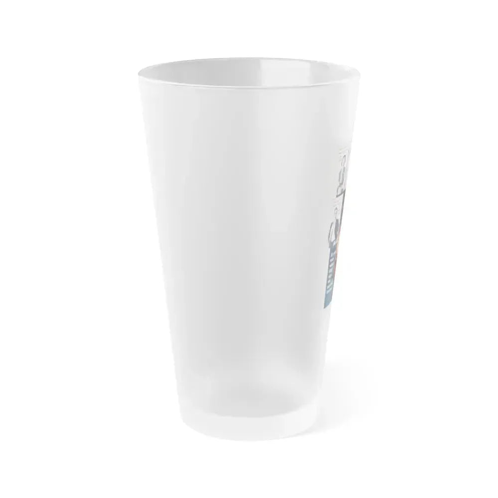 DIARY OF A HIGH SCHOOL BRIDE 1959 Movie Poster - Frosted Pint Glass 16oz - Go Mug Yourself