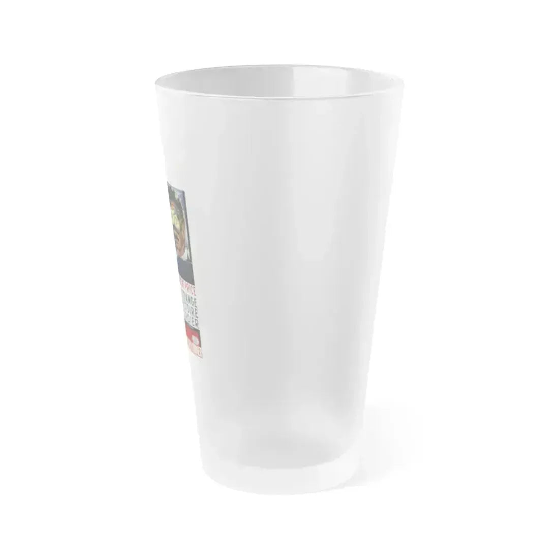 DIARY OF A MADMAN (BELGIAN) 1963 Movie Poster - Frosted Pint Glass 16oz - Go Mug Yourself