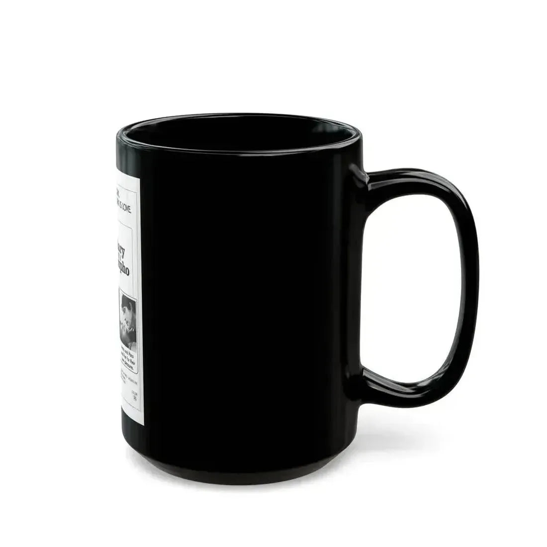 DIARY OF A NYMPHO 1973 Movie Poster - Black Coffee Mug - Go Mug Yourself