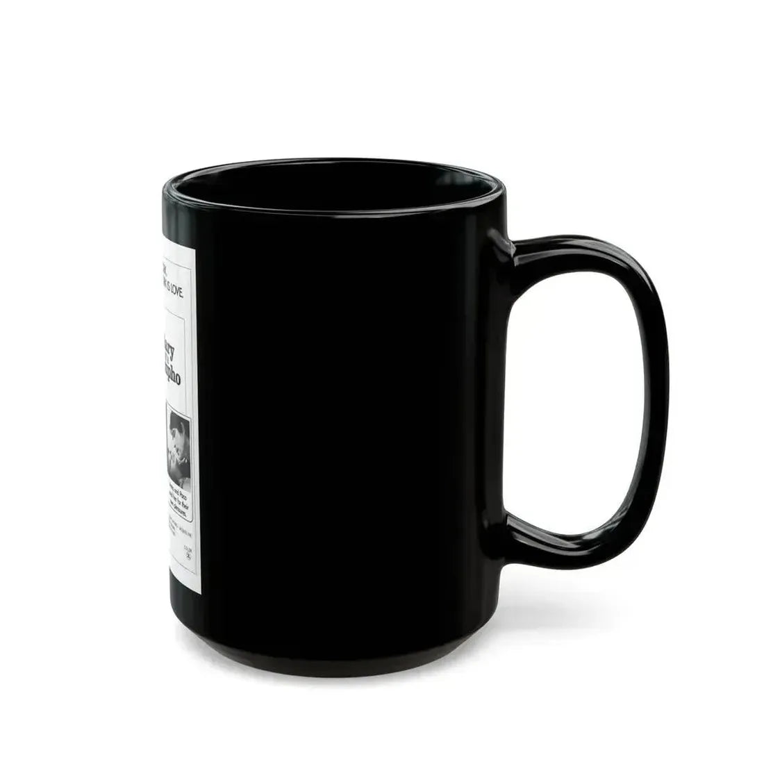 DIARY OF A NYMPHO 1973 Movie Poster - Black Coffee Mug - Go Mug Yourself
