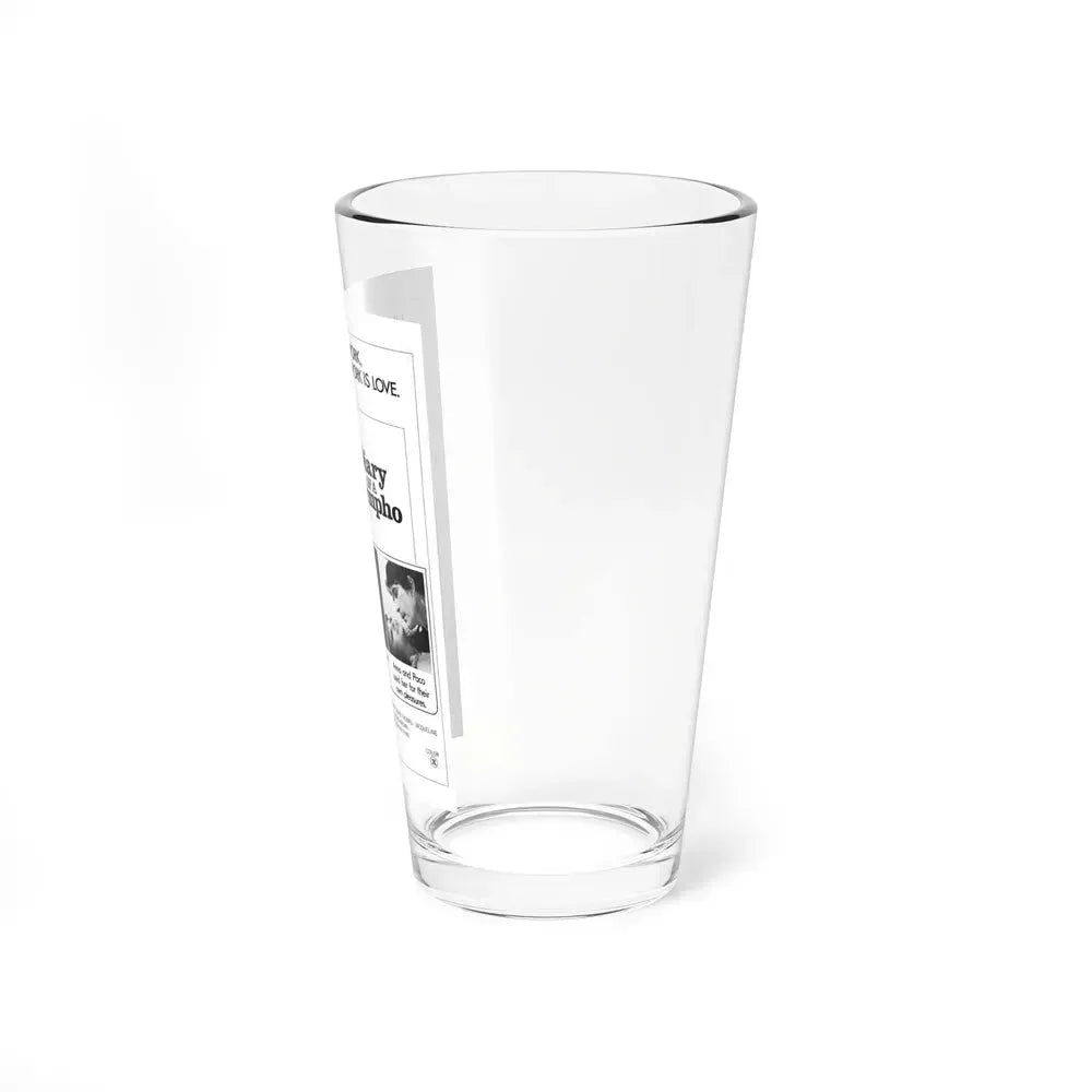 DIARY OF A NYMPHO 1973 Movie Poster - Pint Glass 16oz - Go Mug Yourself