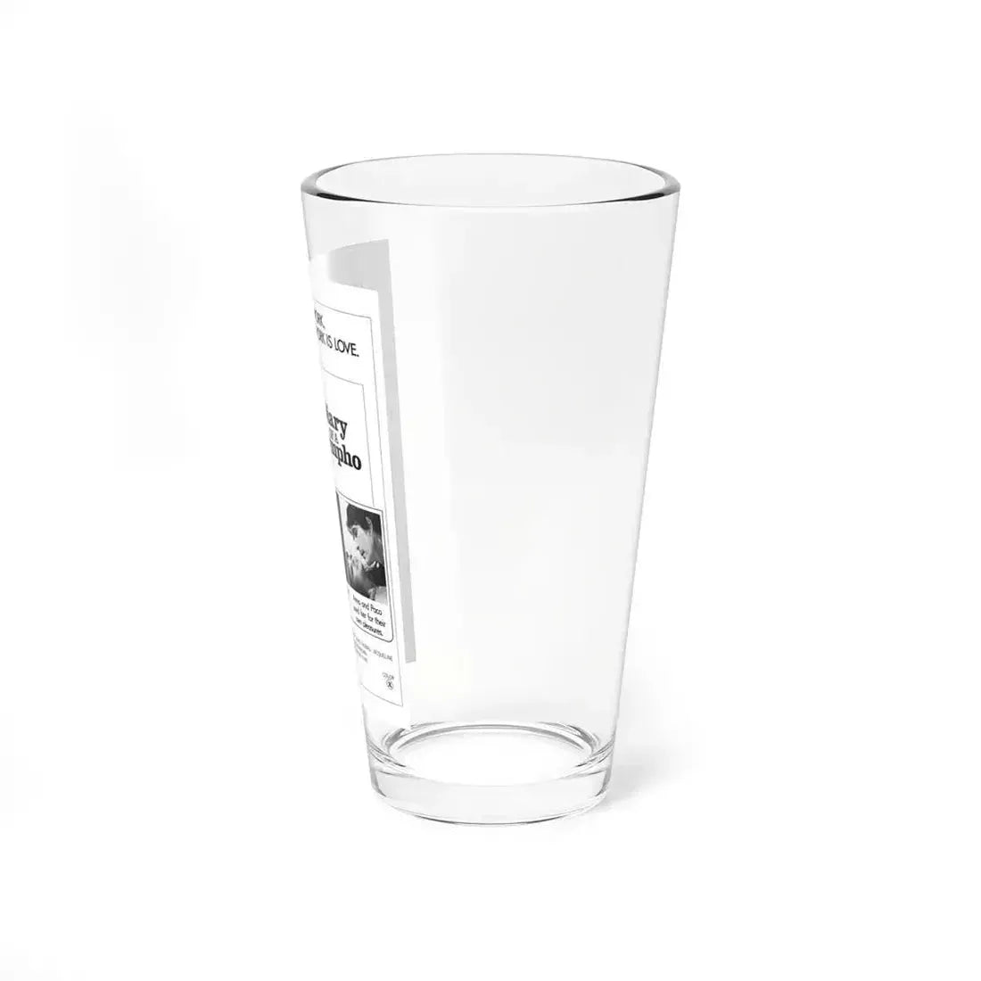 DIARY OF A NYMPHO 1973 Movie Poster - Pint Glass 16oz - Go Mug Yourself