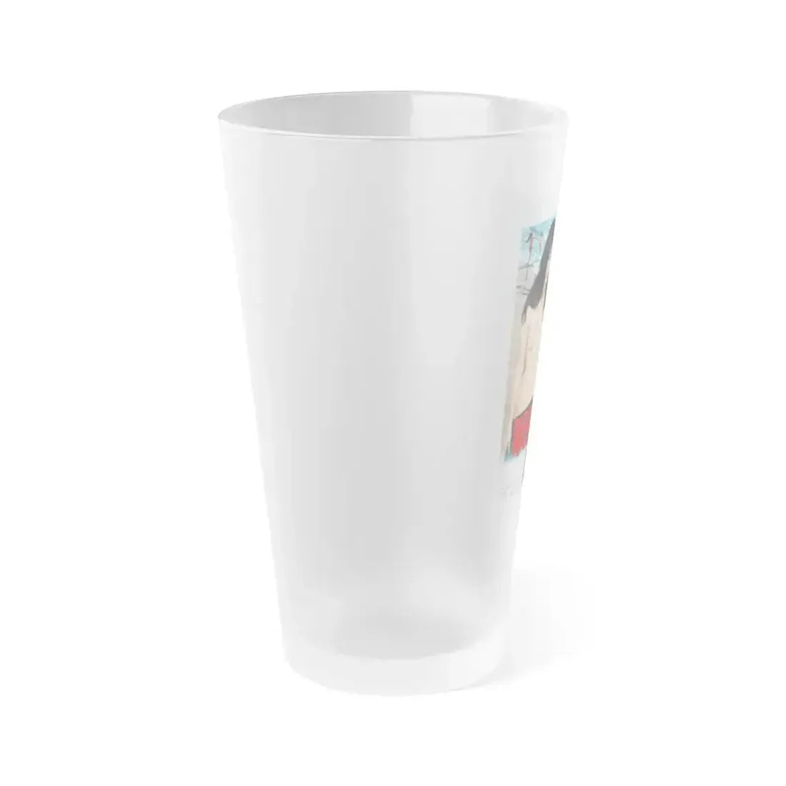 DIARY OF A NYMPHO (ASIAN) 1973 Movie Poster - Frosted Pint Glass 16oz - Go Mug Yourself