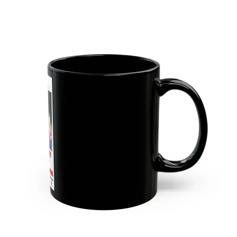 DIARY OF A NYMPHO (ITALIAN) 1973 Movie Poster - Black Coffee Mug - Go Mug Yourself