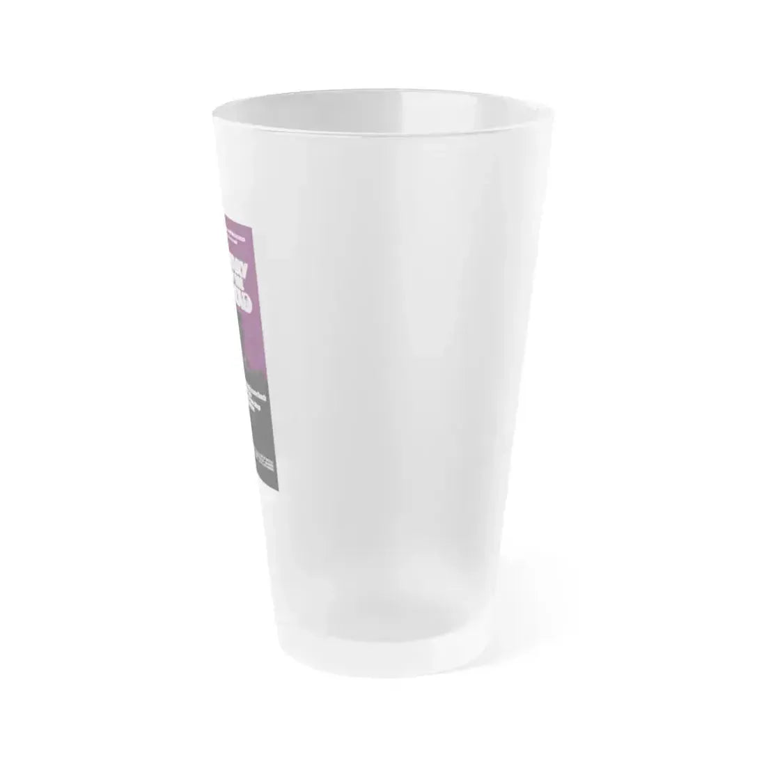 DIARY OF THE DEAD 1976 Movie Poster - Frosted Pint Glass 16oz - Go Mug Yourself