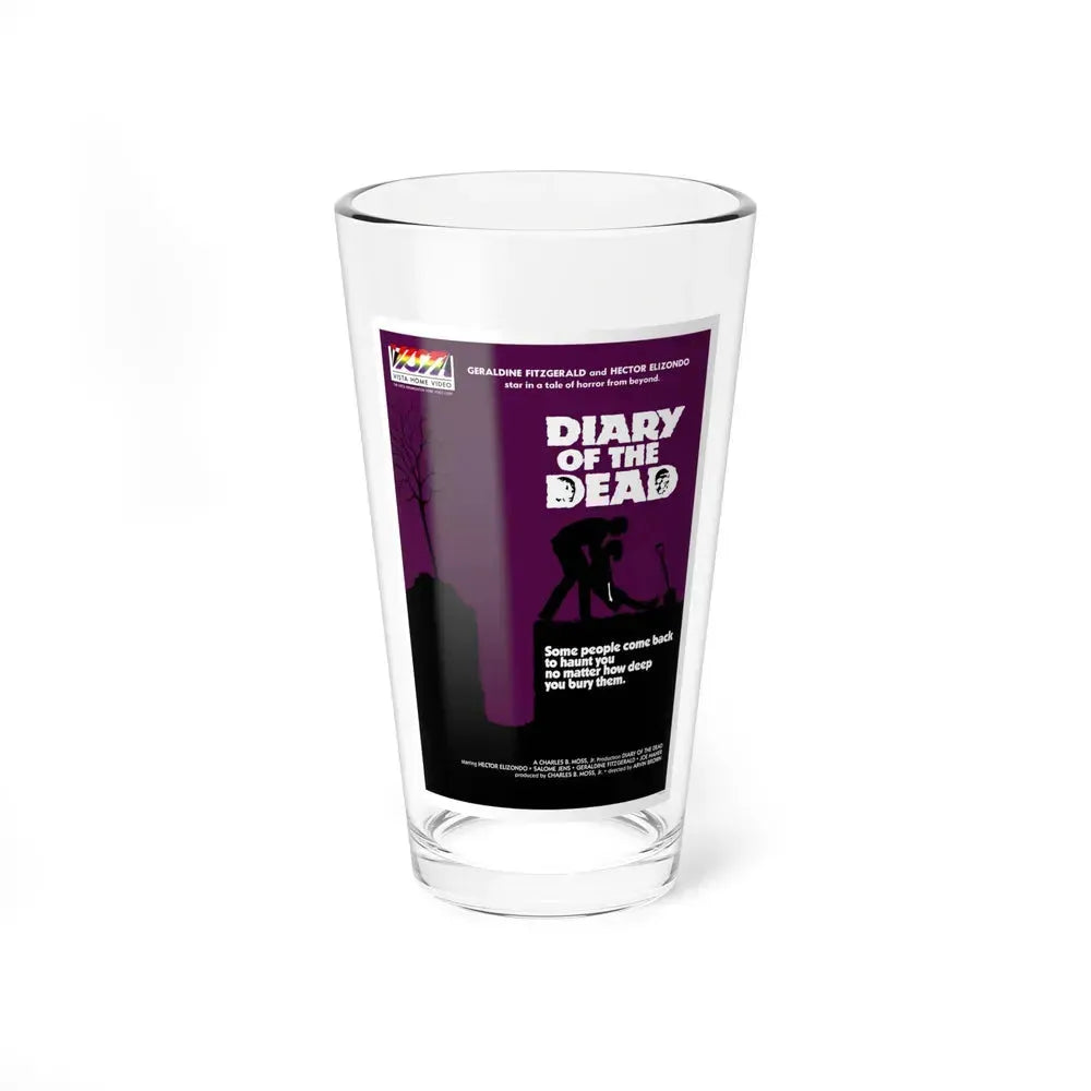 DIARY OF THE DEAD 1976 Movie Poster - Pint Glass 16oz 16oz - Go Mug Yourself