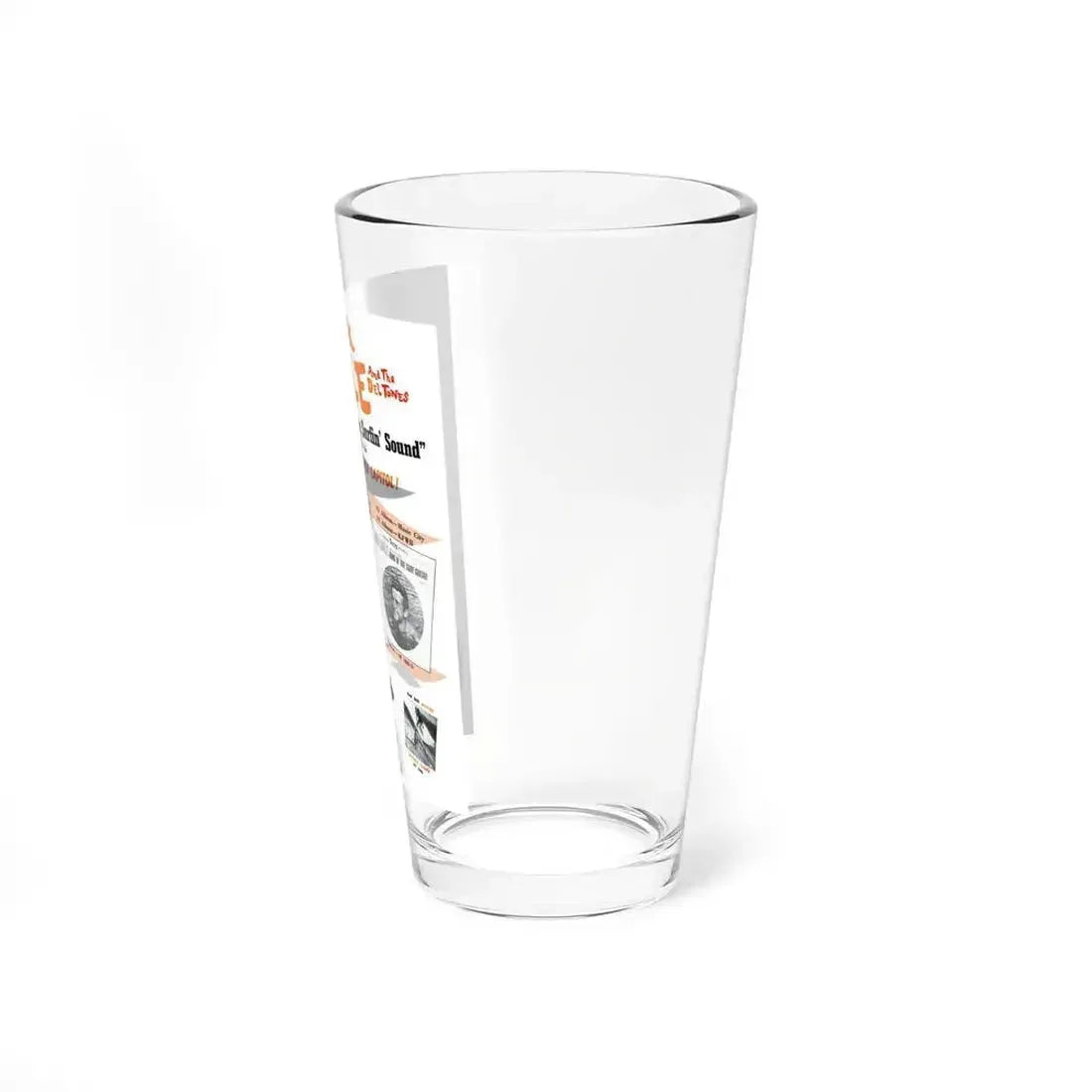 Dick Dale And His Deltones 1963 III (Music Poster) Pint Glass 16oz - Go Mug Yourself