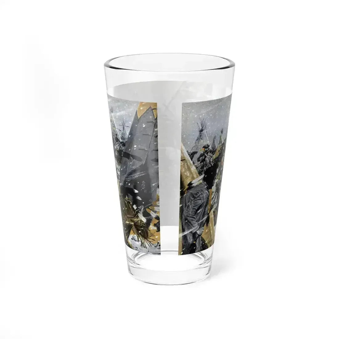 Did a Woman Die With Custer, Cavalier magazine, July 1958 - Pint Glass 16oz - Go Mug Yourself