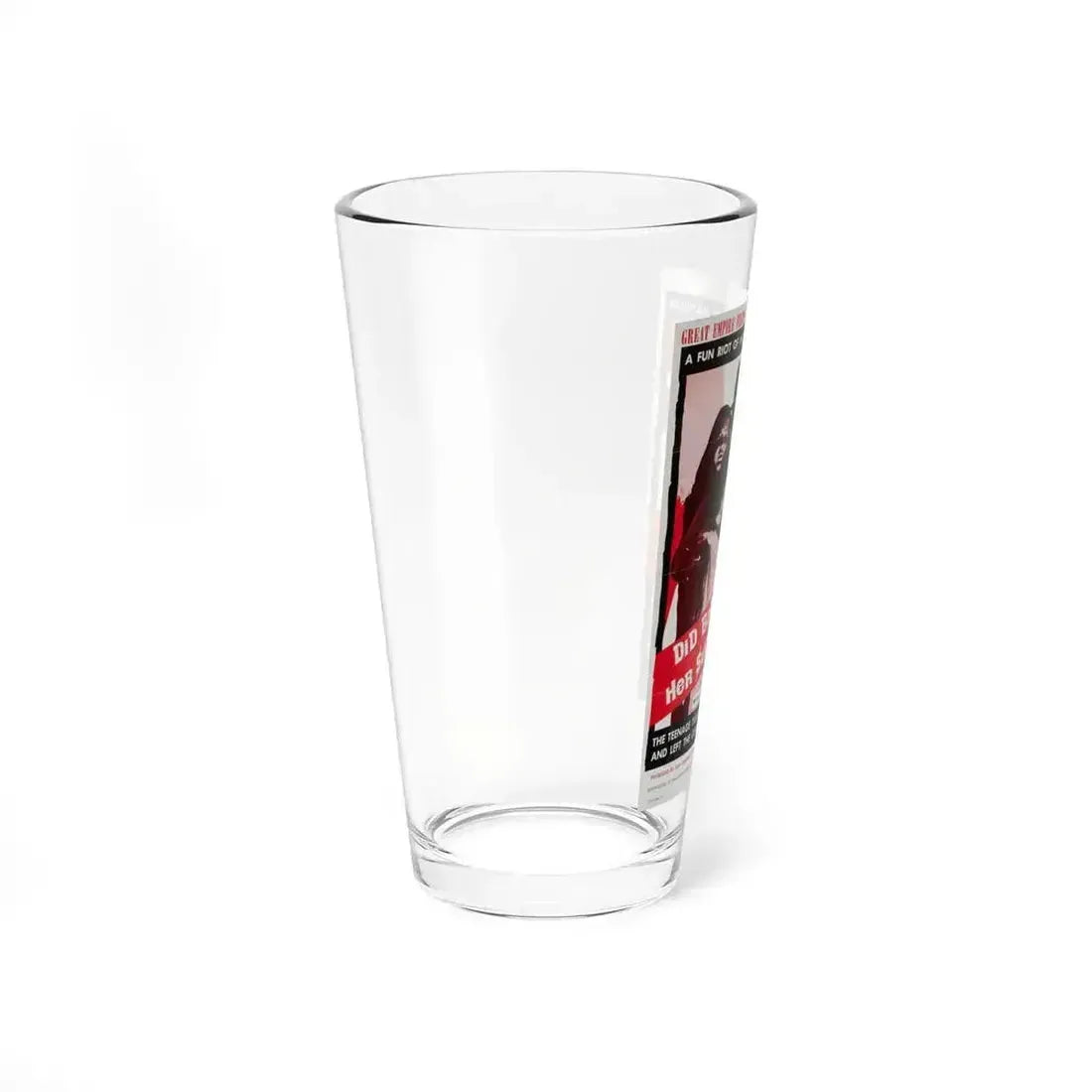 DID BABY SHOOT HER SUGAR DADDY 1973 Movie Poster - Pint Glass 16oz - Go Mug Yourself