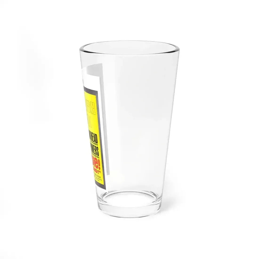 DIE! DIE! MY DARLING! 1965 Movie Poster - Pint Glass 16oz - Go Mug Yourself