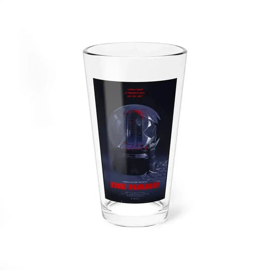 DIE HARD (MONDO) 1988 Movie Poster - Pint Glass 16oz 16oz - Go Mug Yourself