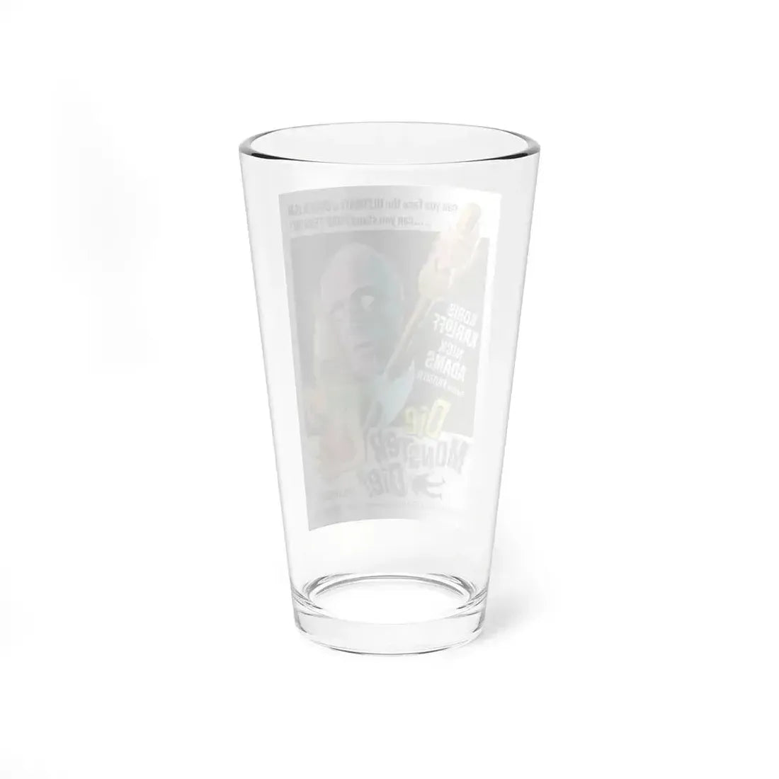 DIE MONSTER DIE! 1965 Movie Poster - Pint Glass 16oz - Go Mug Yourself