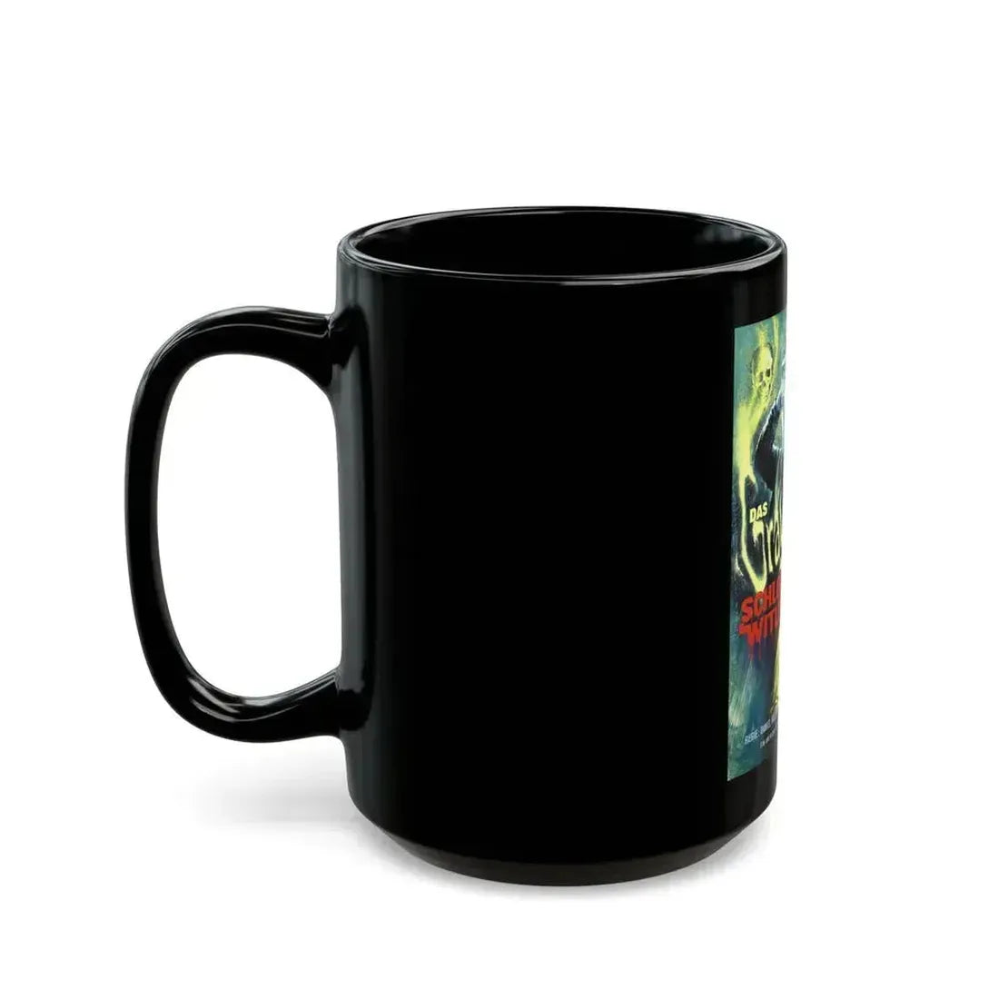 DIE MONSTER DIE (GERMAN) 1965 Movie Poster - Black Coffee Mug - Go Mug Yourself