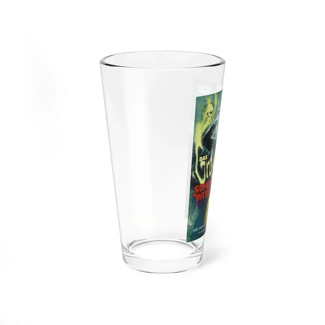 DIE MONSTER DIE (GERMAN) 1965 Movie Poster - Pint Glass 16oz - Go Mug Yourself