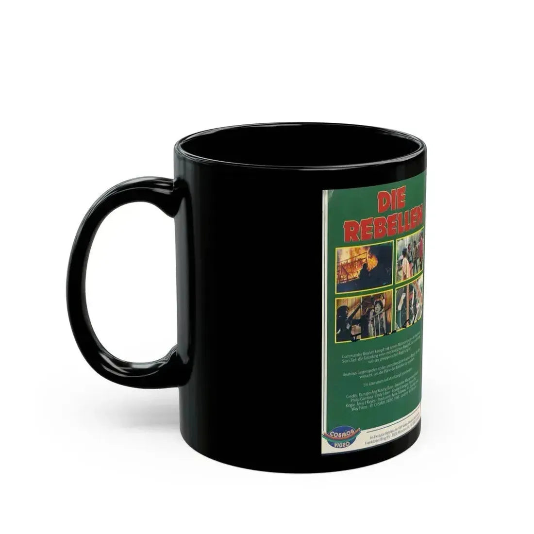 DIE REBELLEN (VHS COVER) - Black Coffee Mug - Go Mug Yourself
