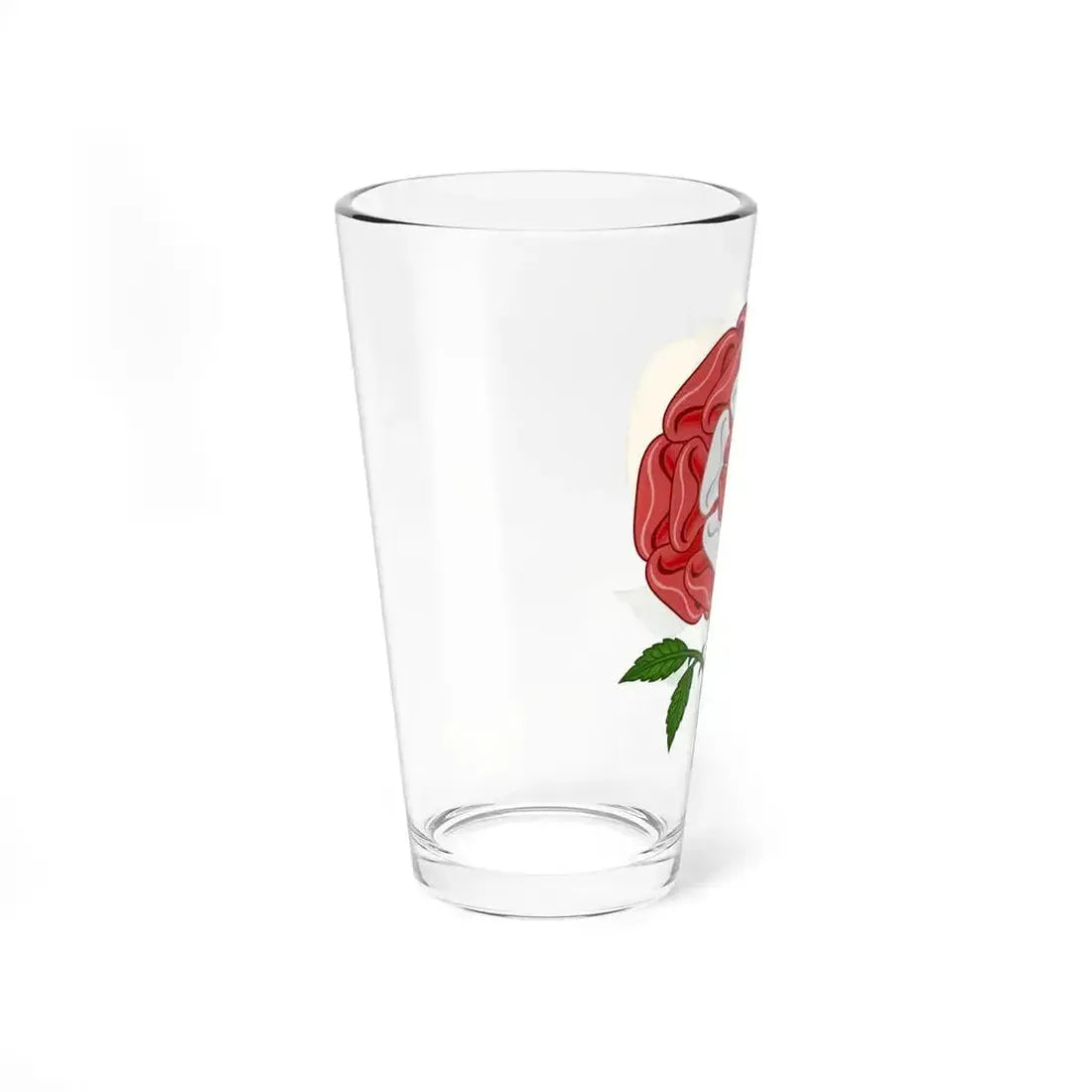 Dimidiated Rose and Pomegranate Badge of Henry VIII - Pint Glass 16oz - Go Mug Yourself