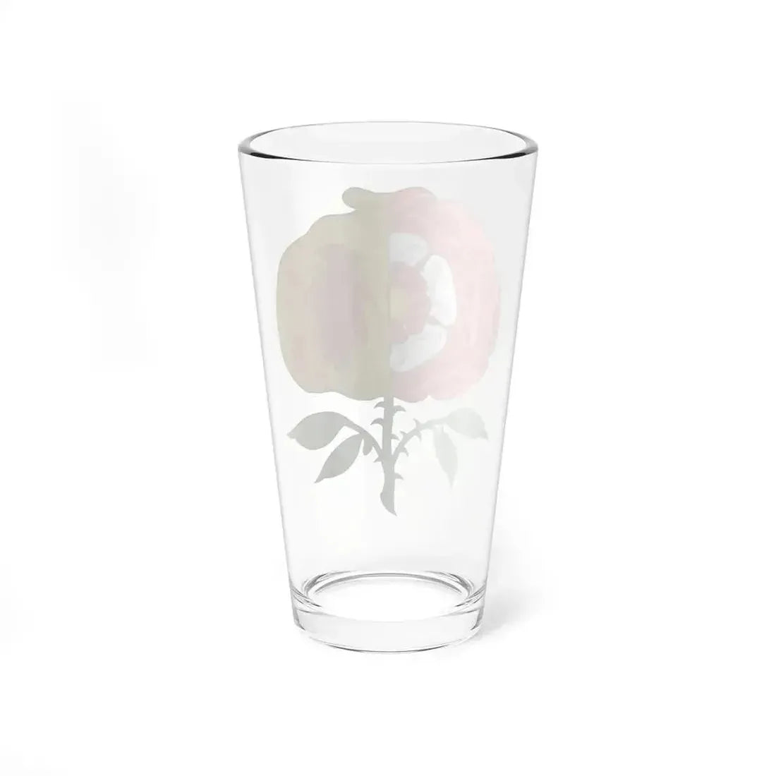 Dimidiated Rose and Pomegranate Badge of Henry VIII - Pint Glass 16oz - Go Mug Yourself