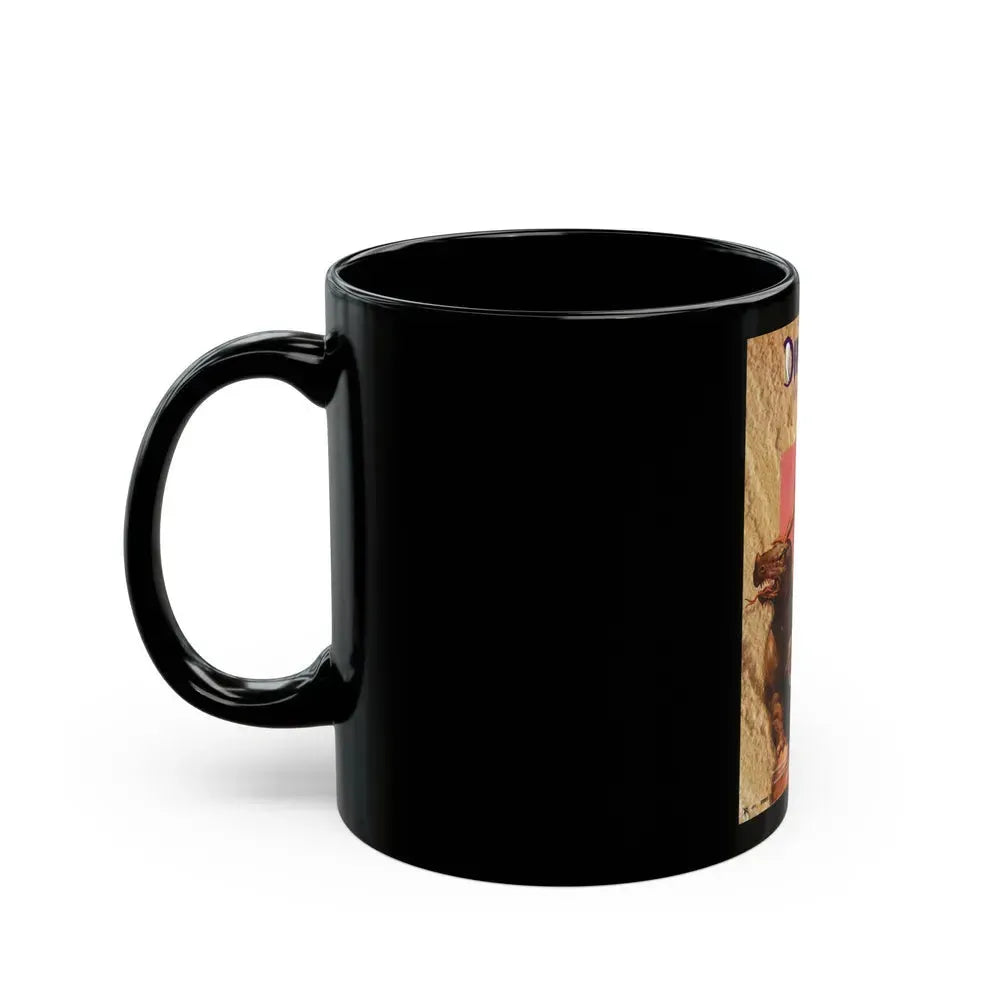 DINOSAUR ISLAND 1994 Movie Poster - Black Coffee Mug - Go Mug Yourself