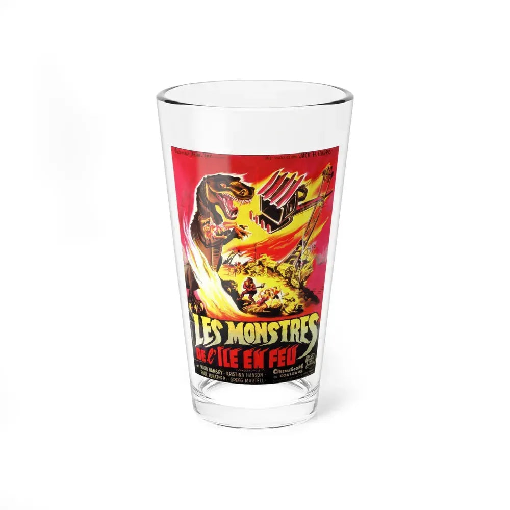 DINOSAURUS (FRENCH) 1960 Movie Poster - Pint Glass 16oz 16oz - Go Mug Yourself