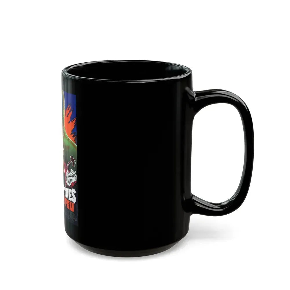 DINOSAURUS (FRENCH 2) 1960 Movie Poster - Black Coffee Mug - Go Mug Yourself