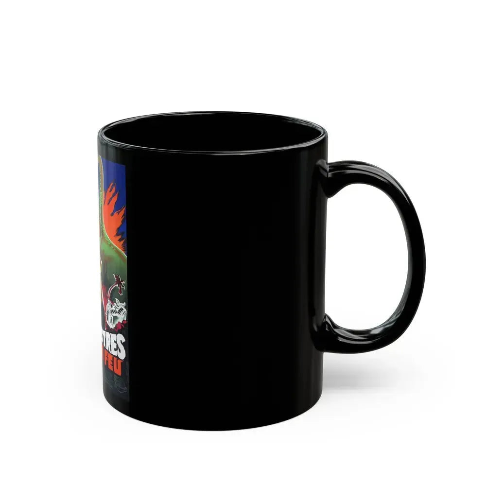 DINOSAURUS (FRENCH 2) 1960 Movie Poster - Black Coffee Mug - Go Mug Yourself