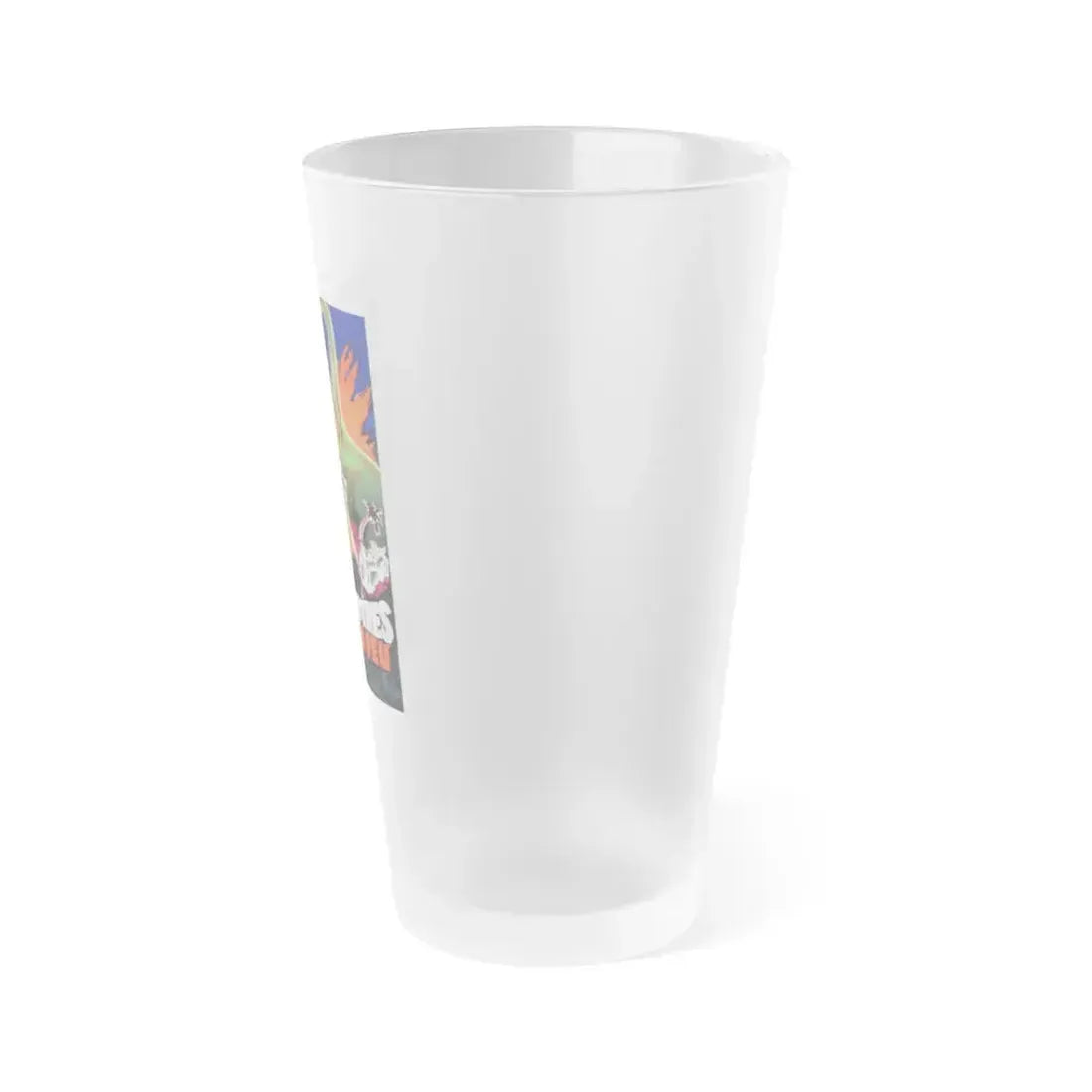 DINOSAURUS (FRENCH 2) 1960 Movie Poster - Frosted Pint Glass 16oz - Go Mug Yourself
