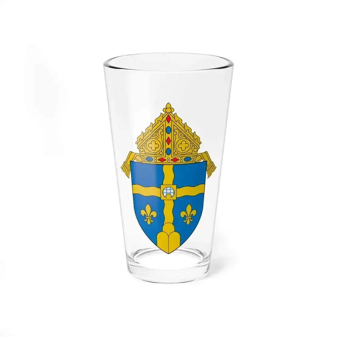 Diocese of Joliet in Illinois - Pint Glass 16oz 16oz - Go Mug Yourself