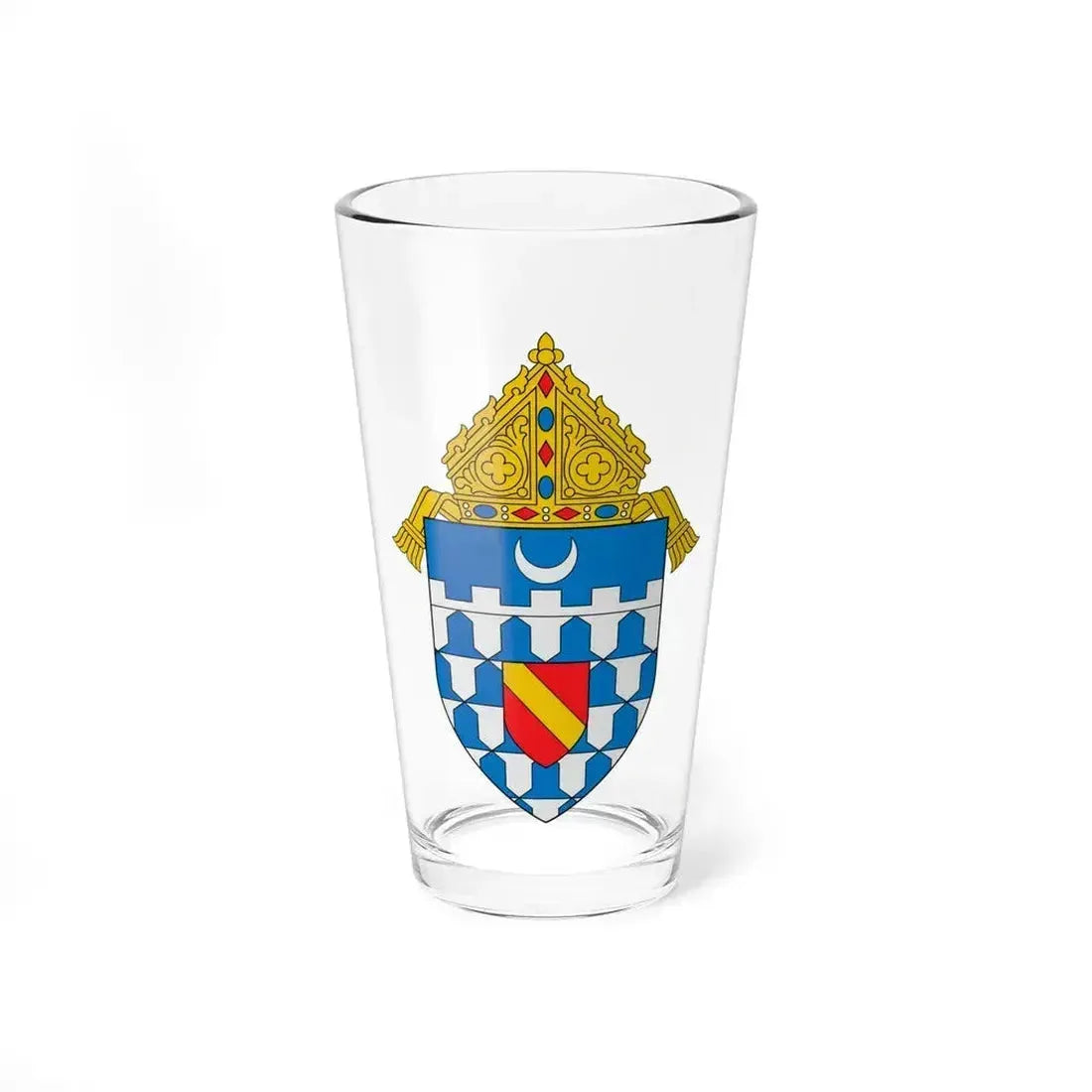 Diocese of Lafayette in Indiana - Pint Glass 16oz 16oz - Go Mug Yourself